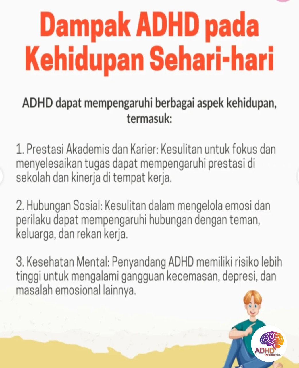 ADHD dan Hubungan Sosial Anak di Lingkungan Sekolah di Kota Bengkulu